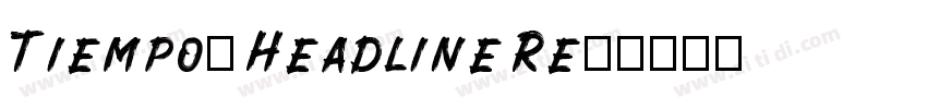 Tiempos Headline Reg字体转换